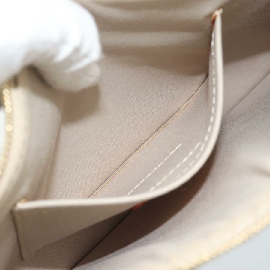 【日本直送】路易威登 Monogram Miroir Pochette Plat 手拿包金色 M95278 正品 183739V-21