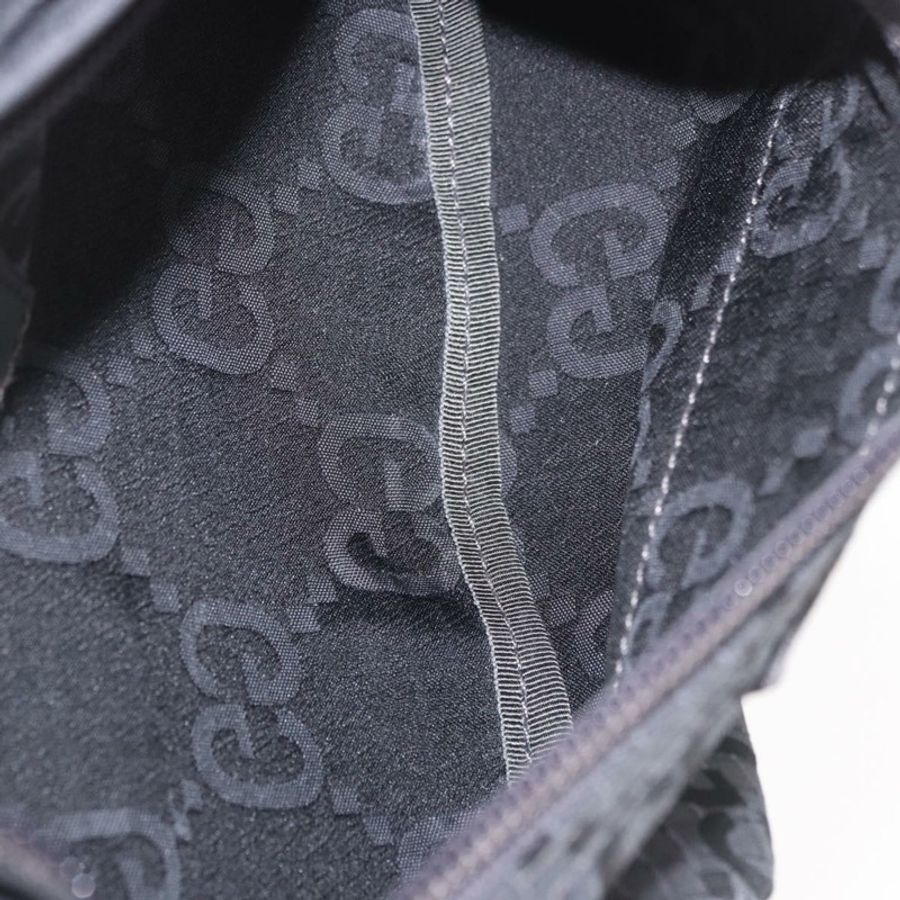 【日本直送】GUCCI GG帆布腰包 灰色/銀色 767934 正品 183092M-10