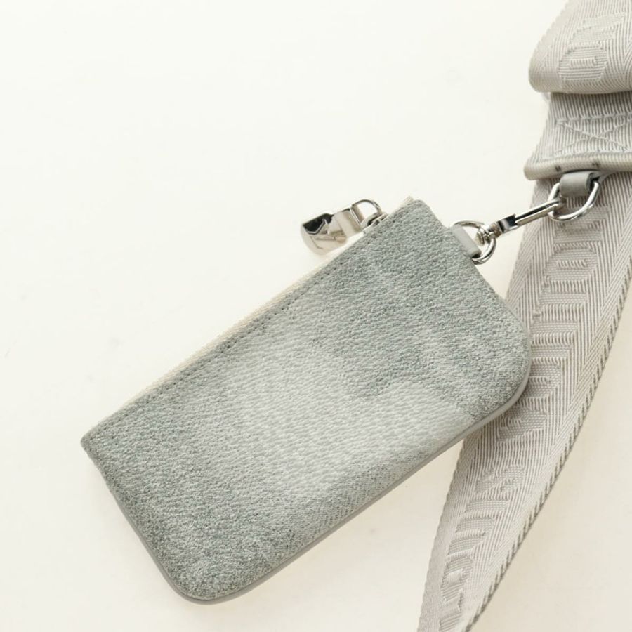 【日本直送】路易威登 Damier Salt Trio 斜背包 白色 N50068 正品 183100SM-18