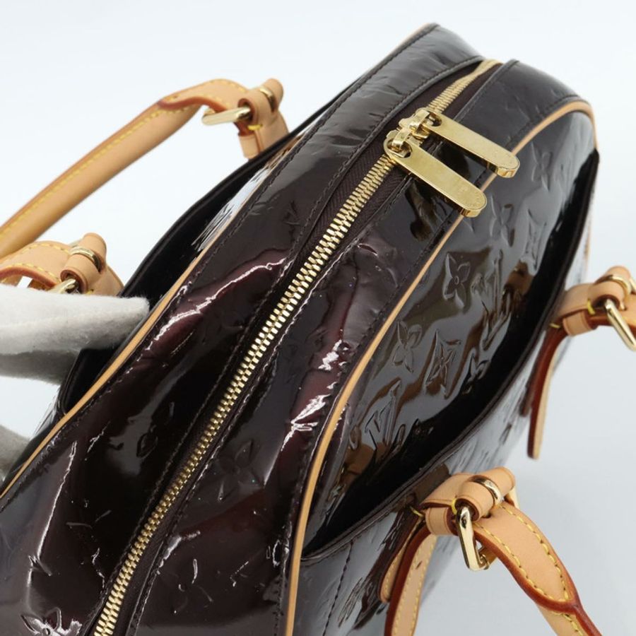 【日本直送】路易威登 Monogram Vernis Summit Drive 手提包 Amarante M93516 正品 183679V-5