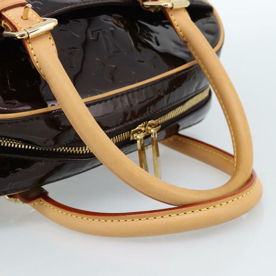 【日本直送】路易威登 Monogram Vernis Summit Drive 手提包 Amarante M93516 正品 183679V-6