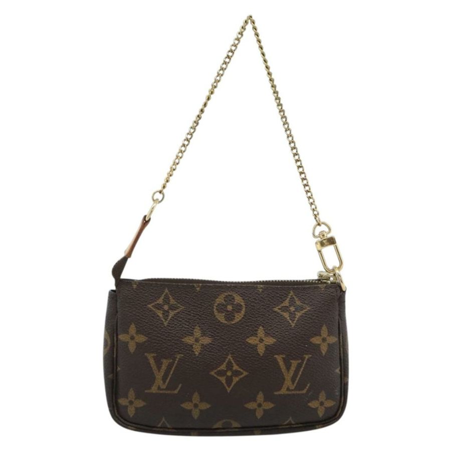 【日本直送】路易威登 Monogram 迷你手拿包配件袋 N41667 LV 正品 184348A-1