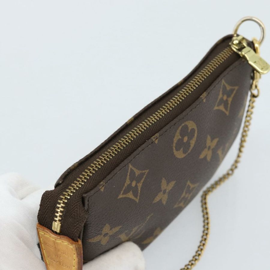 【日本直送】路易威登 Monogram 迷你手拿包配件袋 N41667 LV 正品 184348A-5