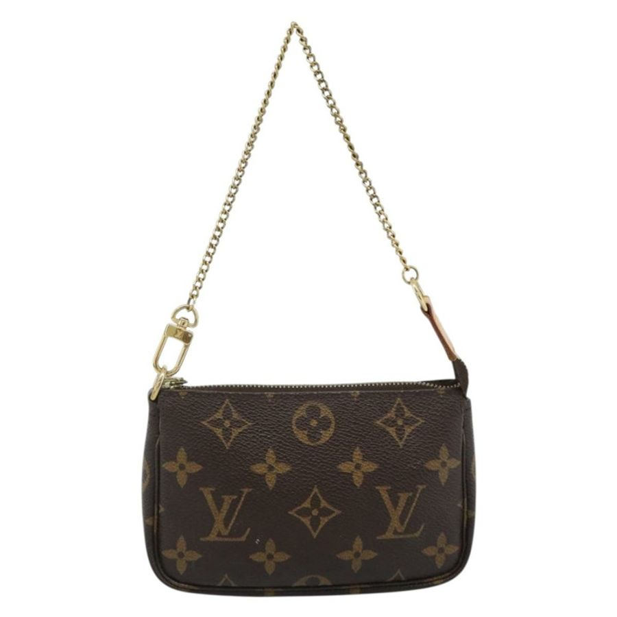 【日本直送】路易威登 Monogram 迷你手拿包配件袋 N41667 LV 正品 184348A-12