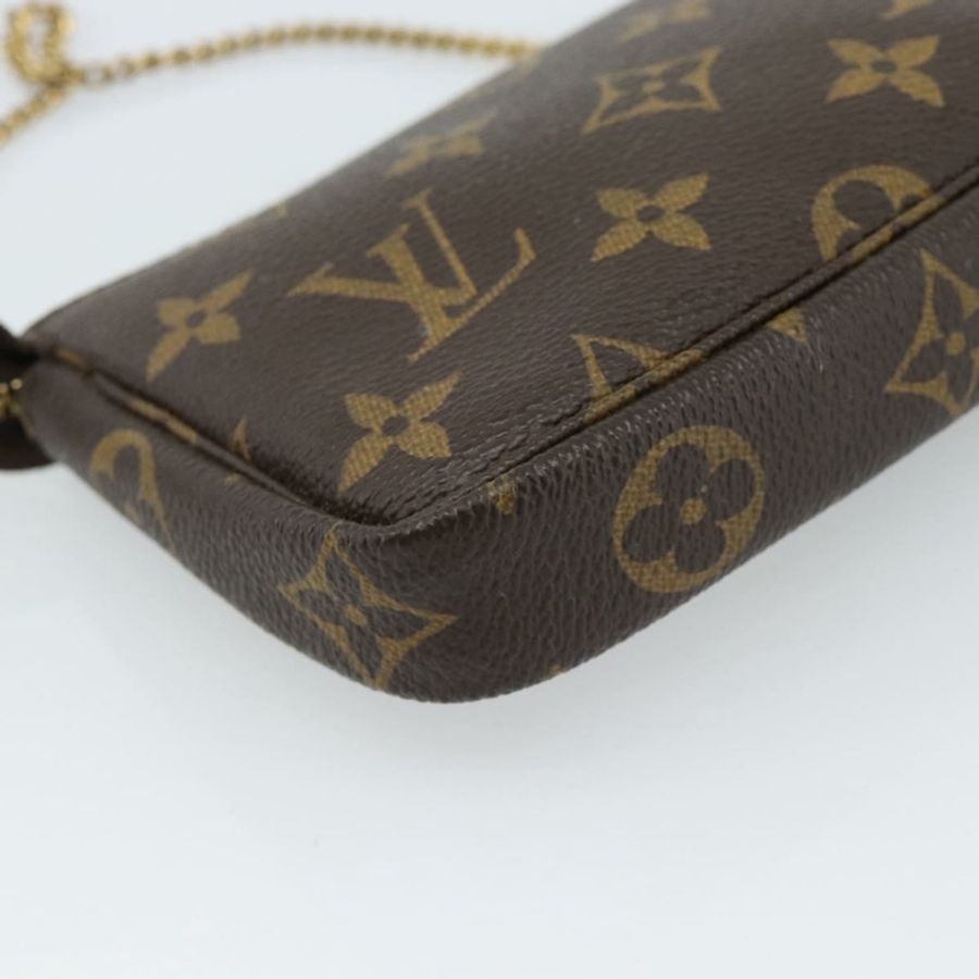 【日本直送】路易威登 Monogram 迷你手拿包配件袋 N41667 LV 正品 184348A-15
