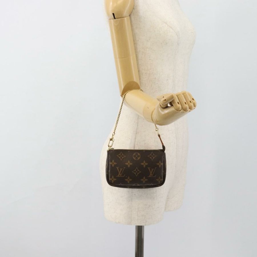 【日本直送】路易威登 Monogram 迷你手拿包配件袋 N41667 LV 正品 184348A-19