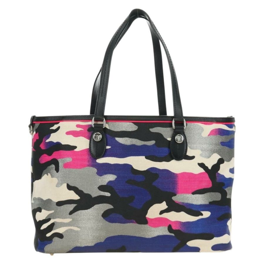 【日本直送】Christian Dior Anselmural 托特包 帆布 多色 銀色 正品 182566M-1