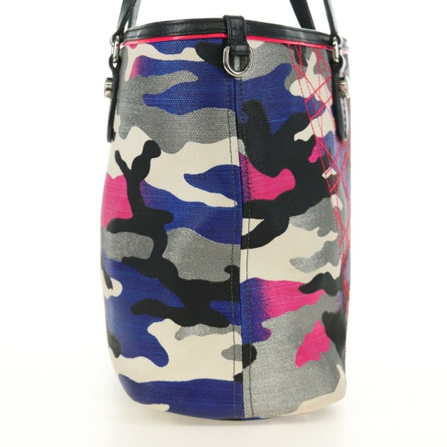 【日本直送】Christian Dior Anselmural 托特包 帆布 多色 銀色 正品 182566M-3