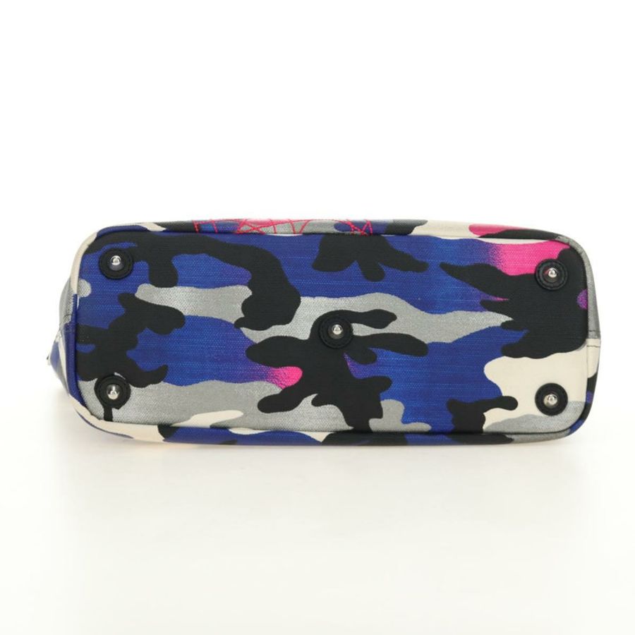 【日本直送】Christian Dior Anselmural 托特包 帆布 多色 銀色 正品 182566M-4