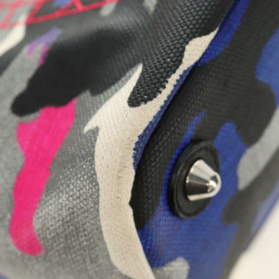 【日本直送】Christian Dior Anselmural 托特包 帆布 多色 銀色 正品 182566M-14