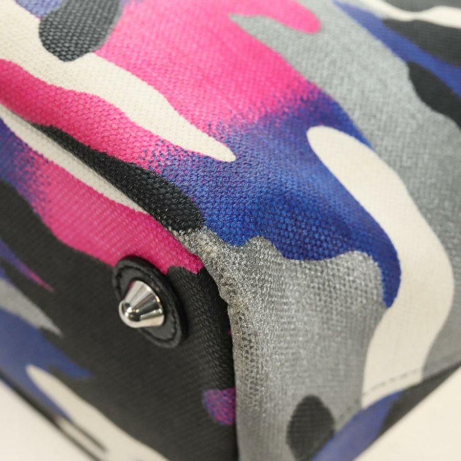 【日本直送】Christian Dior Anselmural 托特包 帆布 多色 銀色 正品 182566M-15