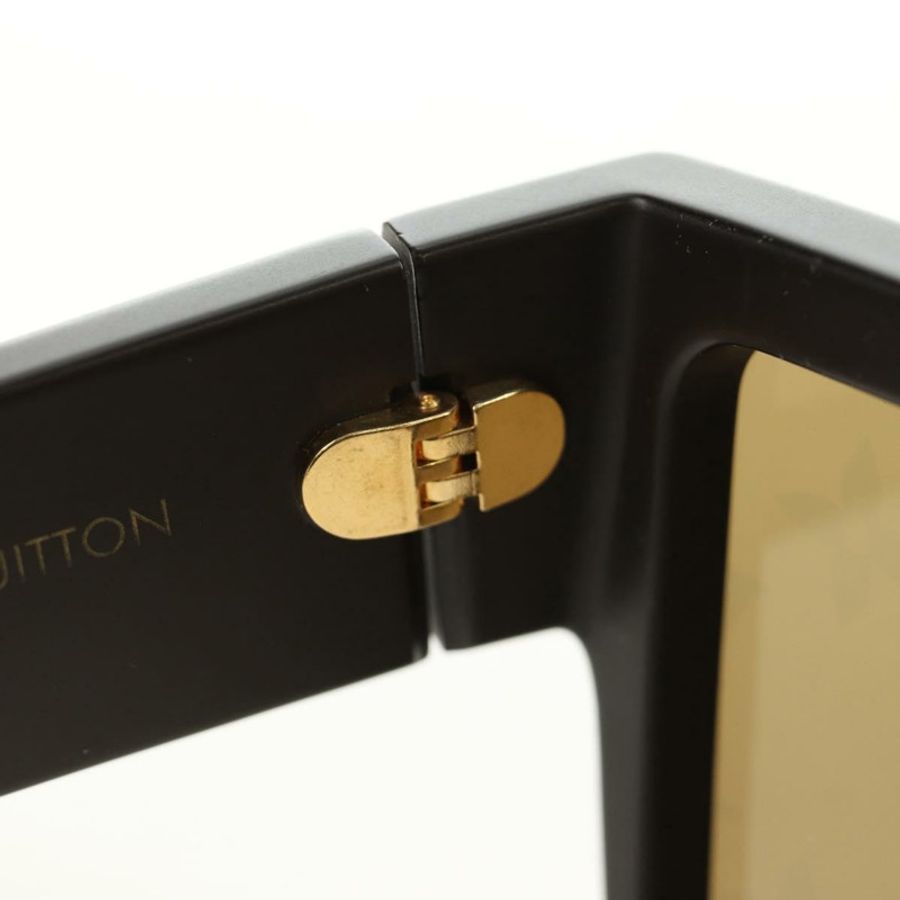 【日本直送】路易威登(LOUIS VUITTON)黑色塑膠太陽眼鏡 Z1671E LV Auth 184690M-19