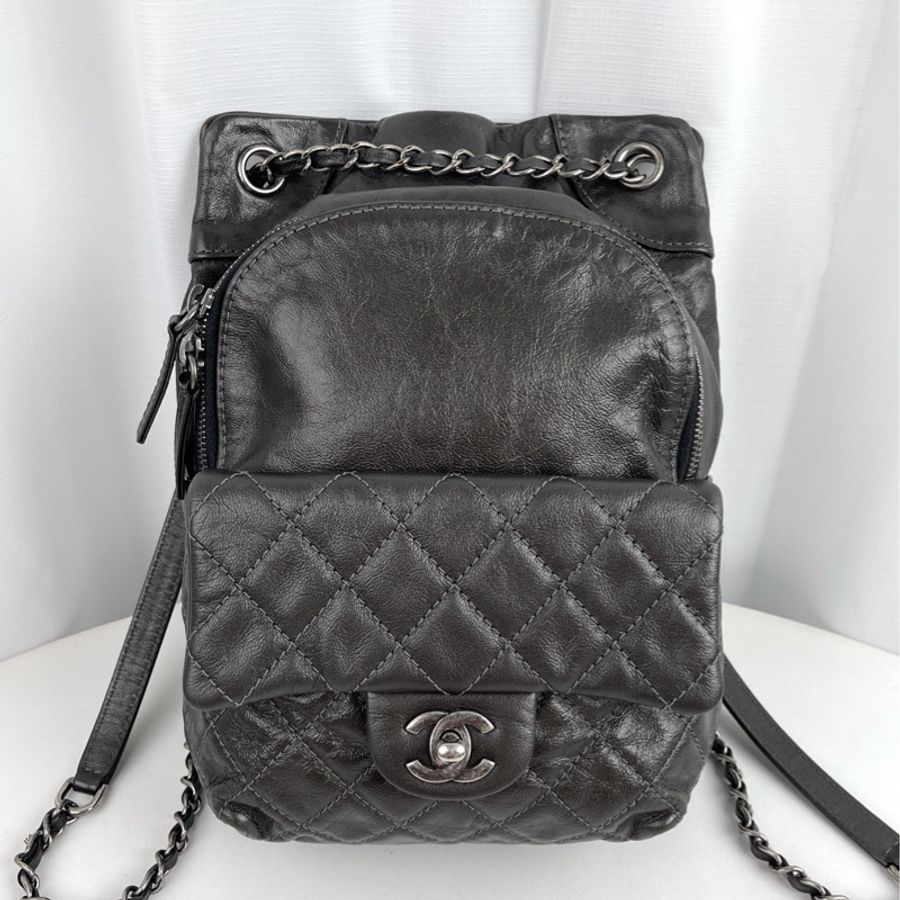 CHANEL 香奈兒雙肩包 21開 🈚附件-0