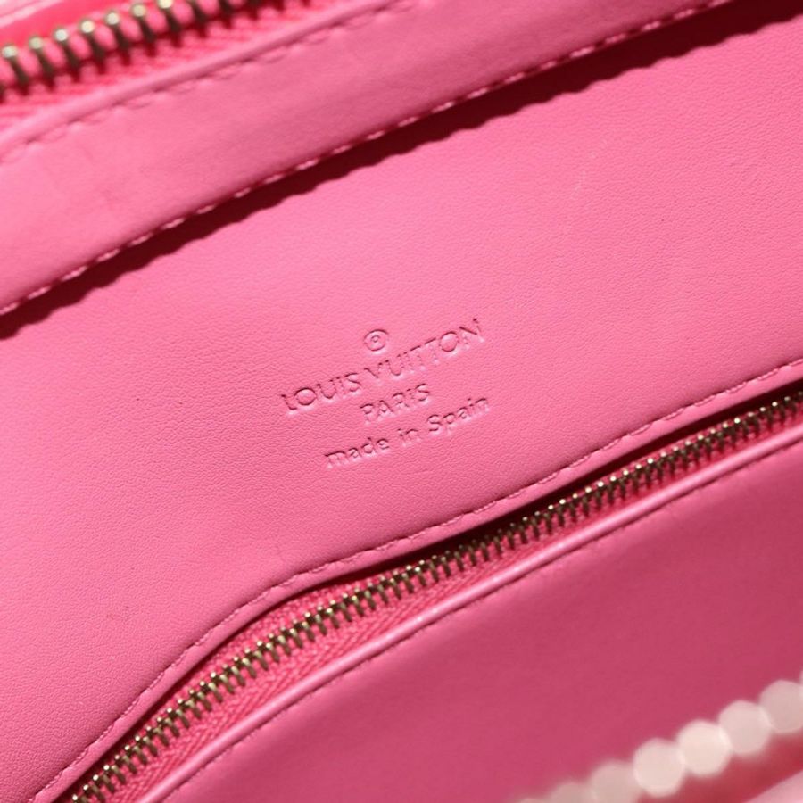 【日本直送】路易威登 Monogram Vernis Houston 手提包 Fran Boise M9132F LV Auth 184678V-18