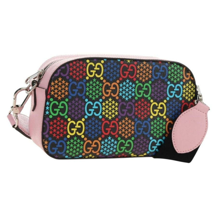 【日本直送】GUCCI GG迷幻風格單肩包 多色銀色 574886 正品 183722M-0