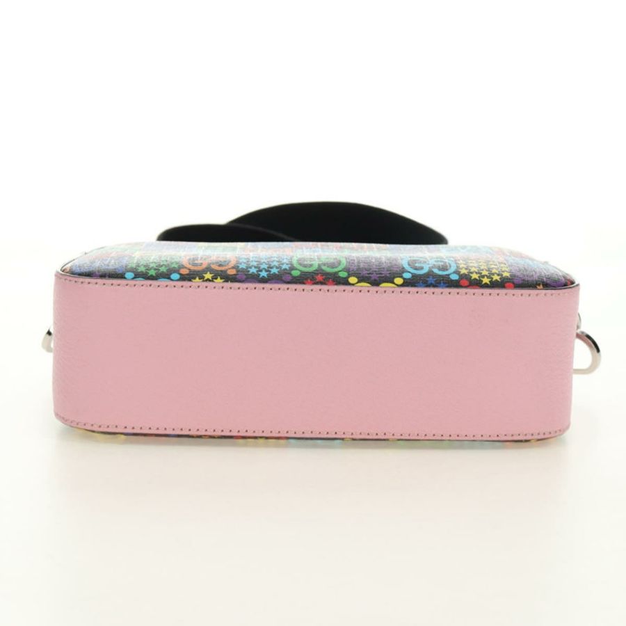 【日本直送】GUCCI GG迷幻風格單肩包 多色銀色 574886 正品 183722M-6