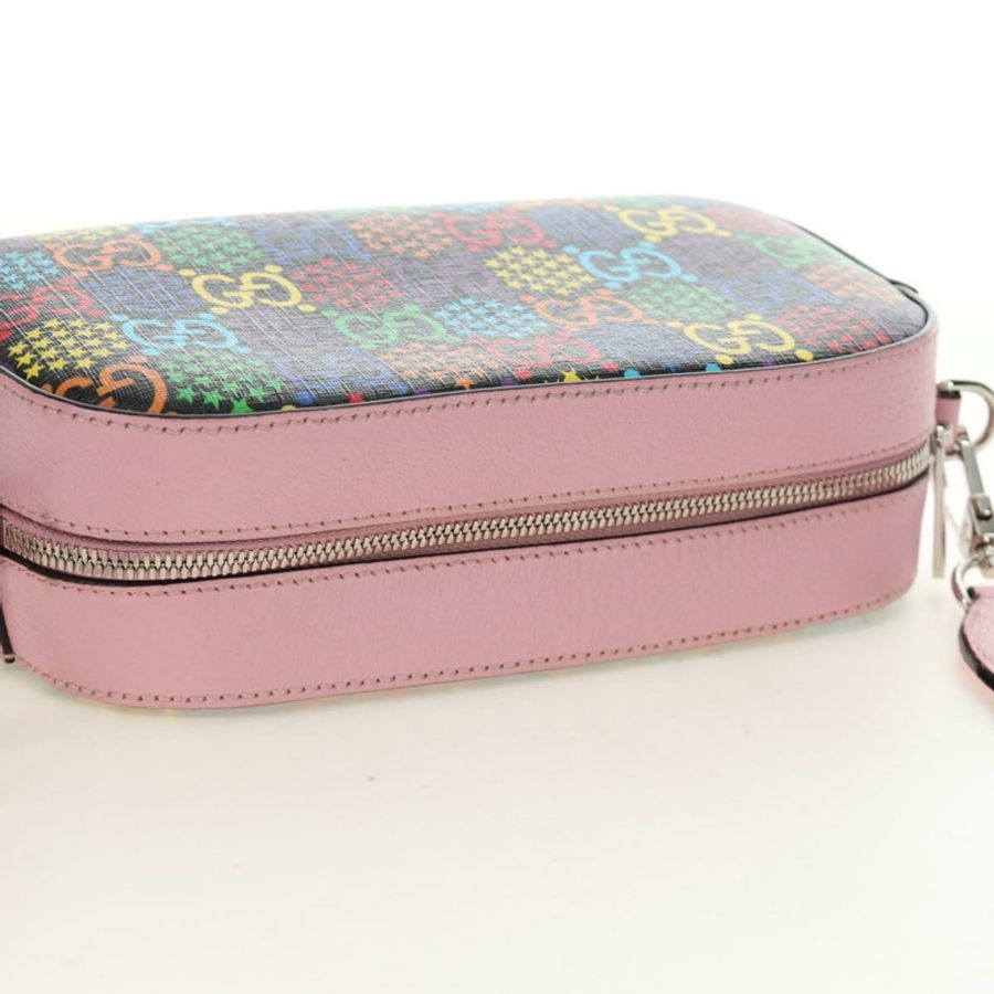 【日本直送】GUCCI GG迷幻風格單肩包 多色銀色 574886 正品 183722M-7