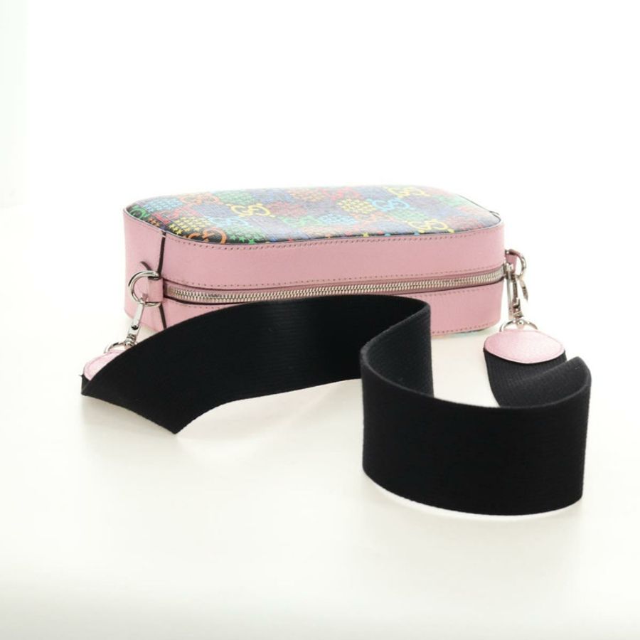 【日本直送】GUCCI GG迷幻風格單肩包 多色銀色 574886 正品 183722M-8