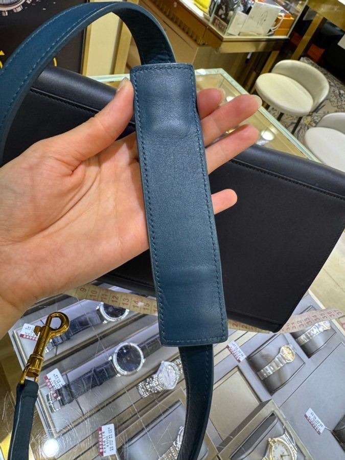 賽琳CELINE拼色小號鞦韆包-10