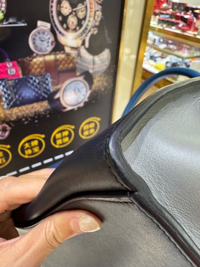 賽琳CELINE拼色小號鞦韆包-12