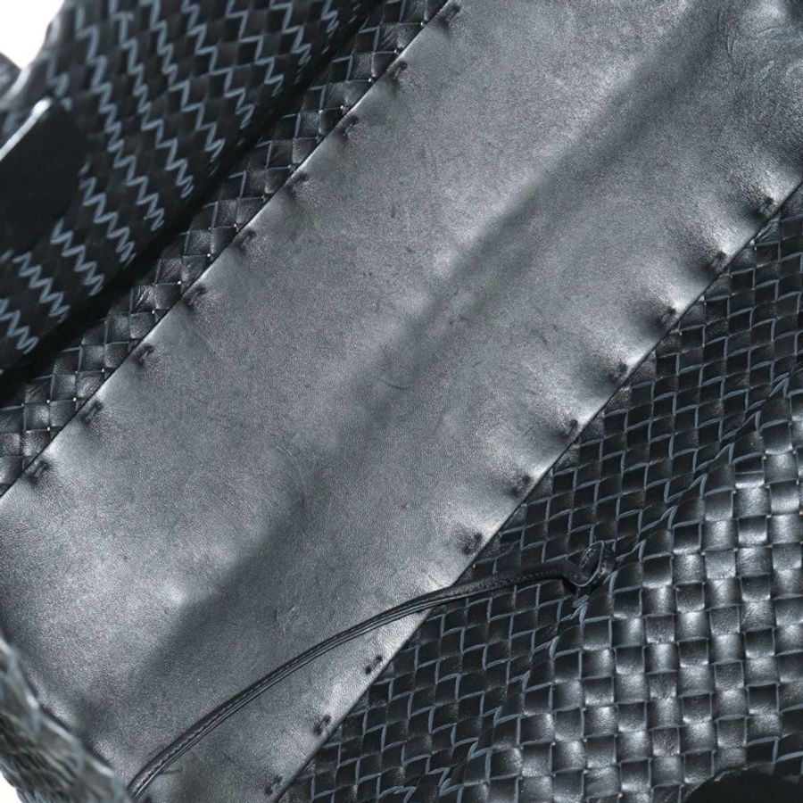 【日本直送】BOTTEGA VENETA INTRECCIATO Cabas MM 手提包,黑色皮革,貨號 115664,正品 am11798SM-9