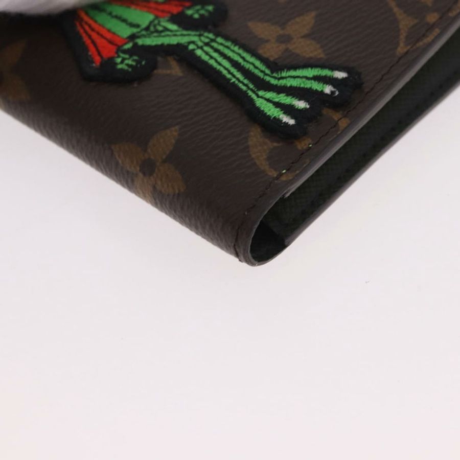 【日本直送】路易威登 Animal Monogram Portefeuille Slender NM M80156 Auth 184392SM-6