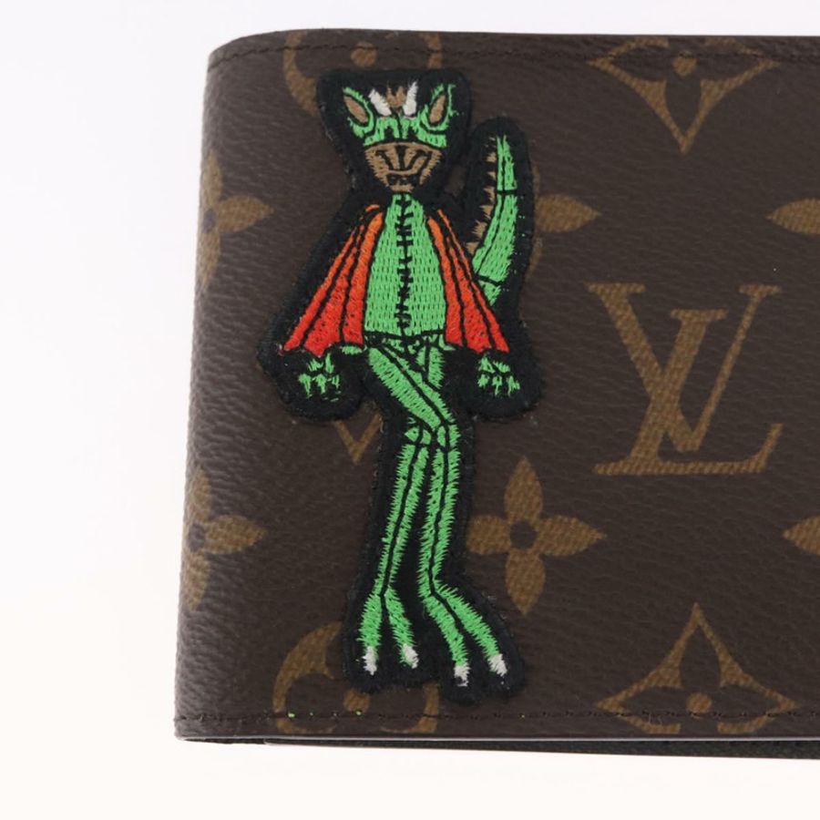【日本直送】路易威登 Animal Monogram Portefeuille Slender NM M80156 Auth 184392SM-16