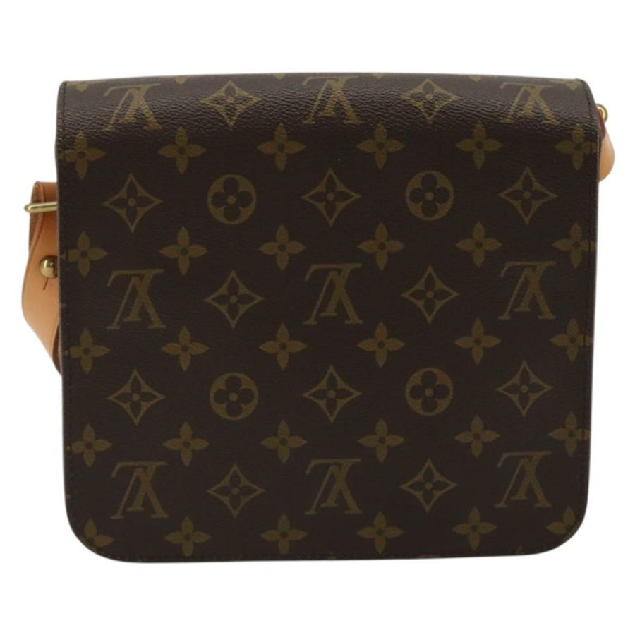 【日本直送】路易威登 Monogram Cartouchiere MM 肩背包 M51253 LV Auth 183209-1