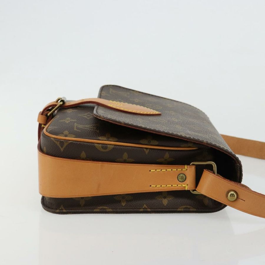 【日本直送】路易威登 Monogram Cartouchiere MM 肩背包 M51253 LV Auth 183209-2