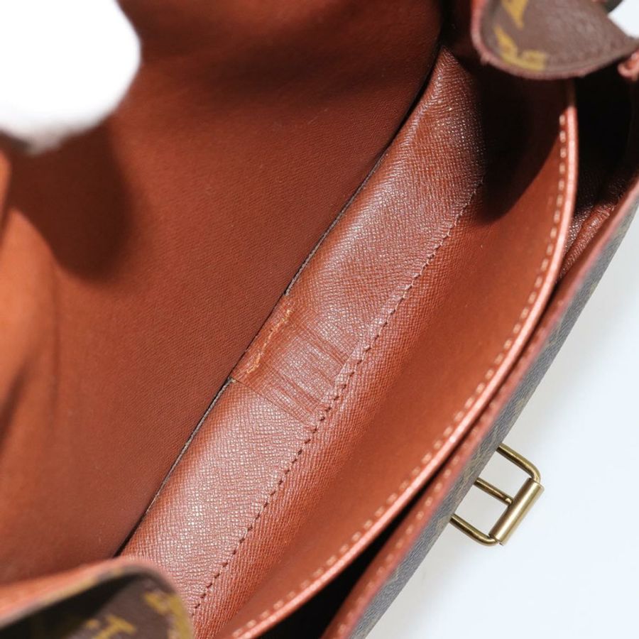 【日本直送】路易威登 Monogram Cartouchiere MM 肩背包 M51253 LV Auth 183209-9
