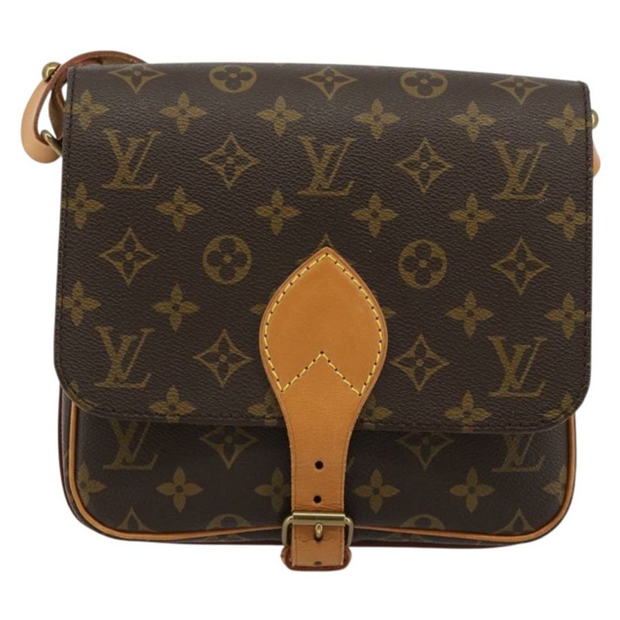 【日本直送】路易威登 Monogram Cartouchiere MM 肩背包 M51253 LV Auth 183209-12