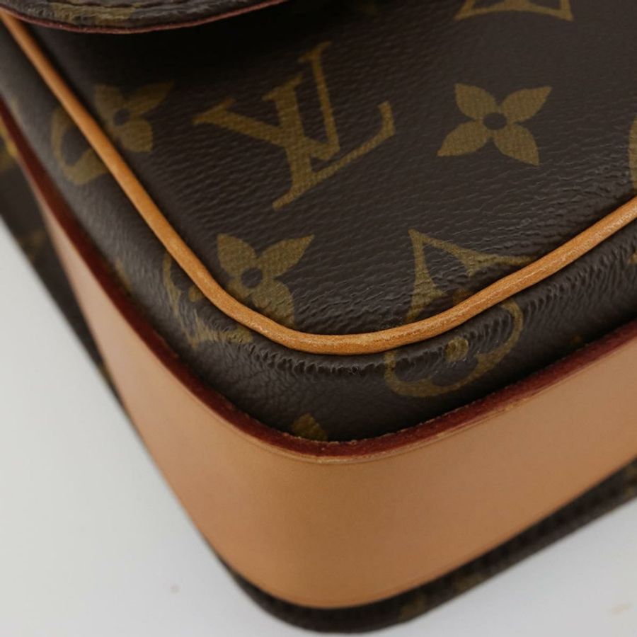 【日本直送】路易威登 Monogram Cartouchiere MM 肩背包 M51253 LV Auth 183209-14