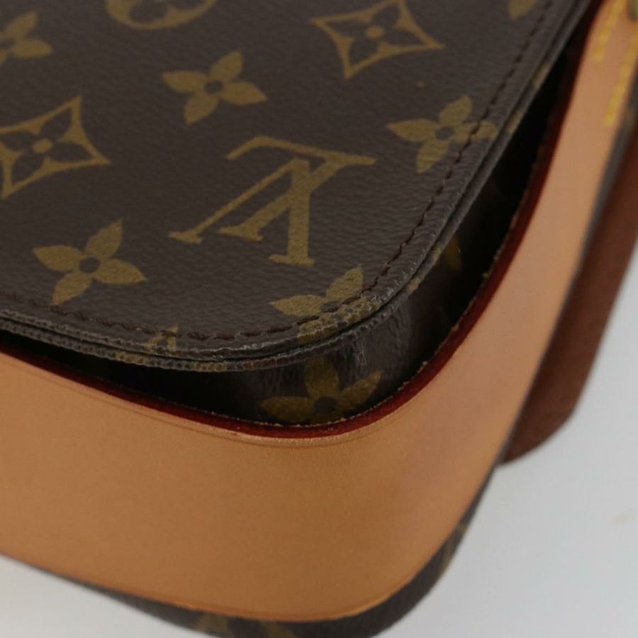 【日本直送】路易威登 Monogram Cartouchiere MM 肩背包 M51253 LV Auth 183209-15