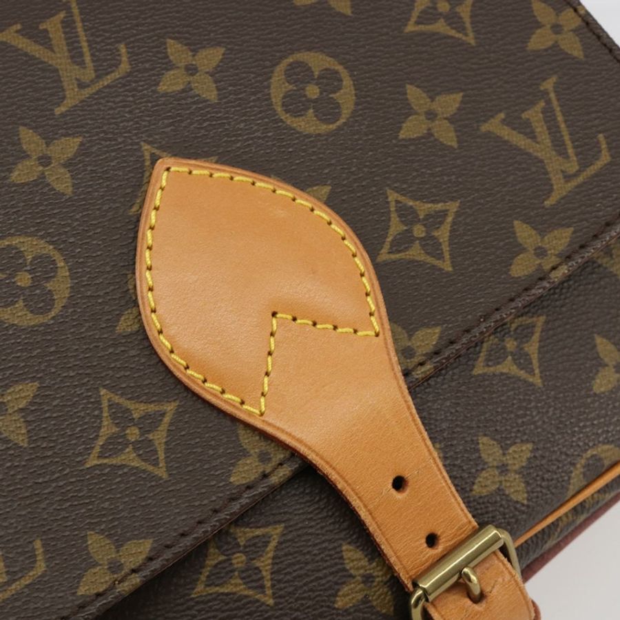 【日本直送】路易威登 Monogram Cartouchiere MM 肩背包 M51253 LV Auth 183209-17