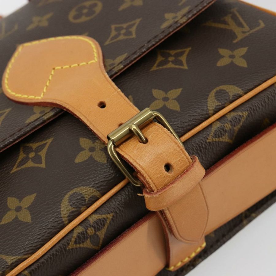 【日本直送】路易威登 Monogram Cartouchiere MM 肩背包 M51253 LV Auth 183209-18