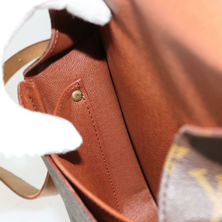 【日本直送】路易威登 Monogram Cartouchiere MM 肩背包 M51253 LV Auth 183209-23