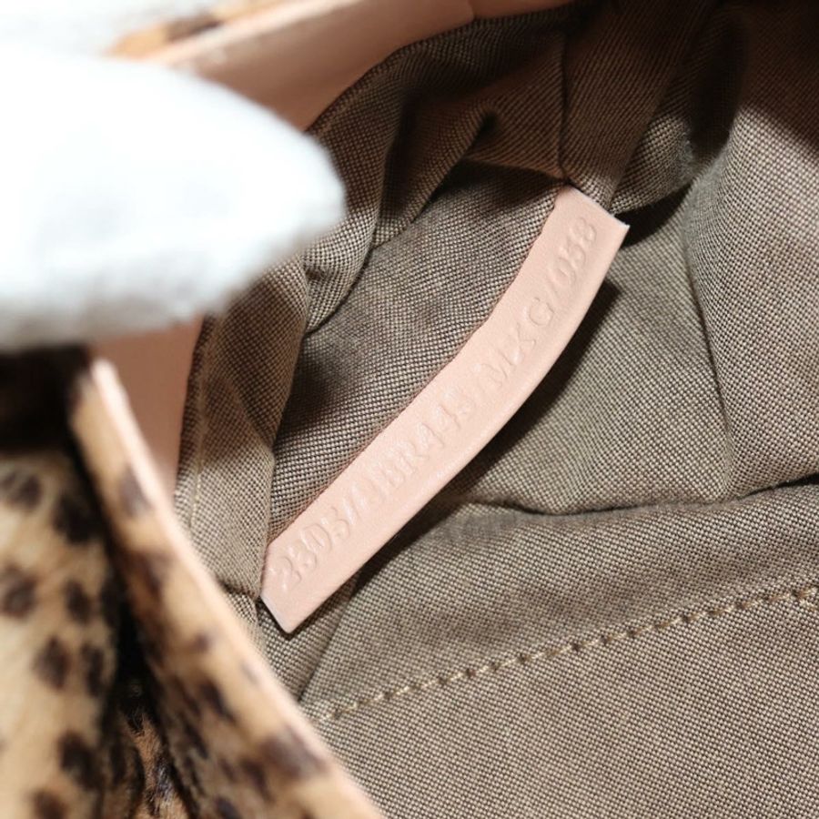 【日本直送】FENDI 手提包 Unborn 小牛皮 米色 金色 正品 am11805SAV-10