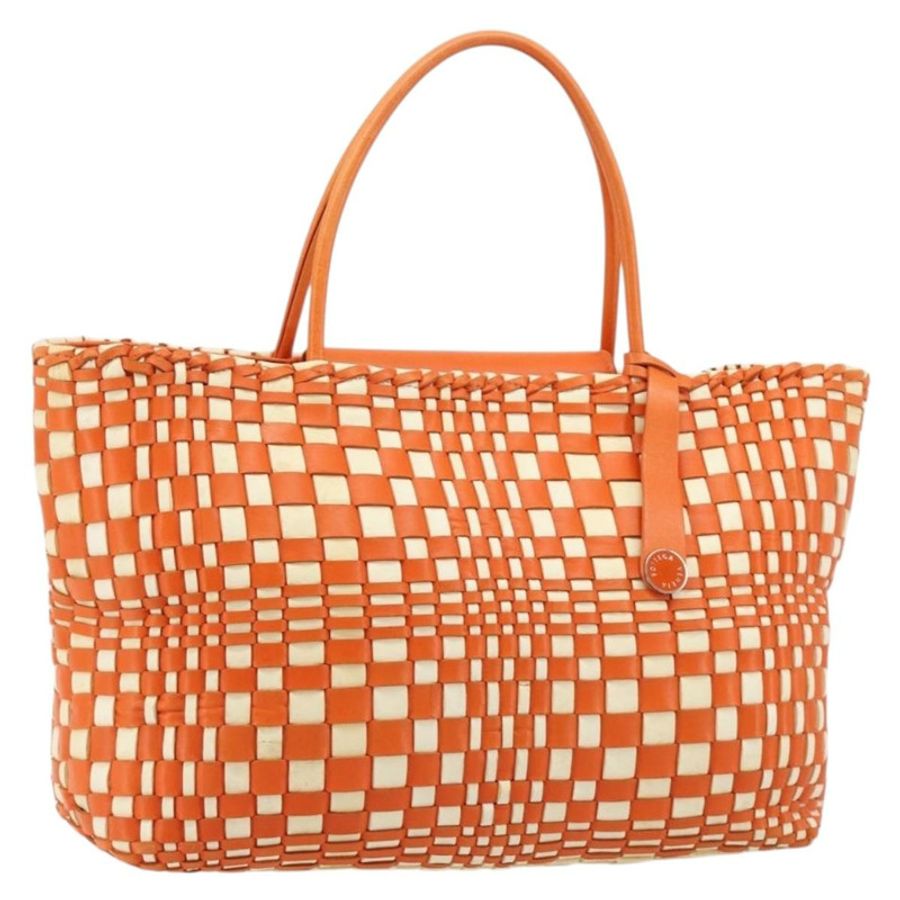【日本直送】BOTTEGA VENETA INTRECCIATO 手袋皮革橙色銀色正品 am11786A-0