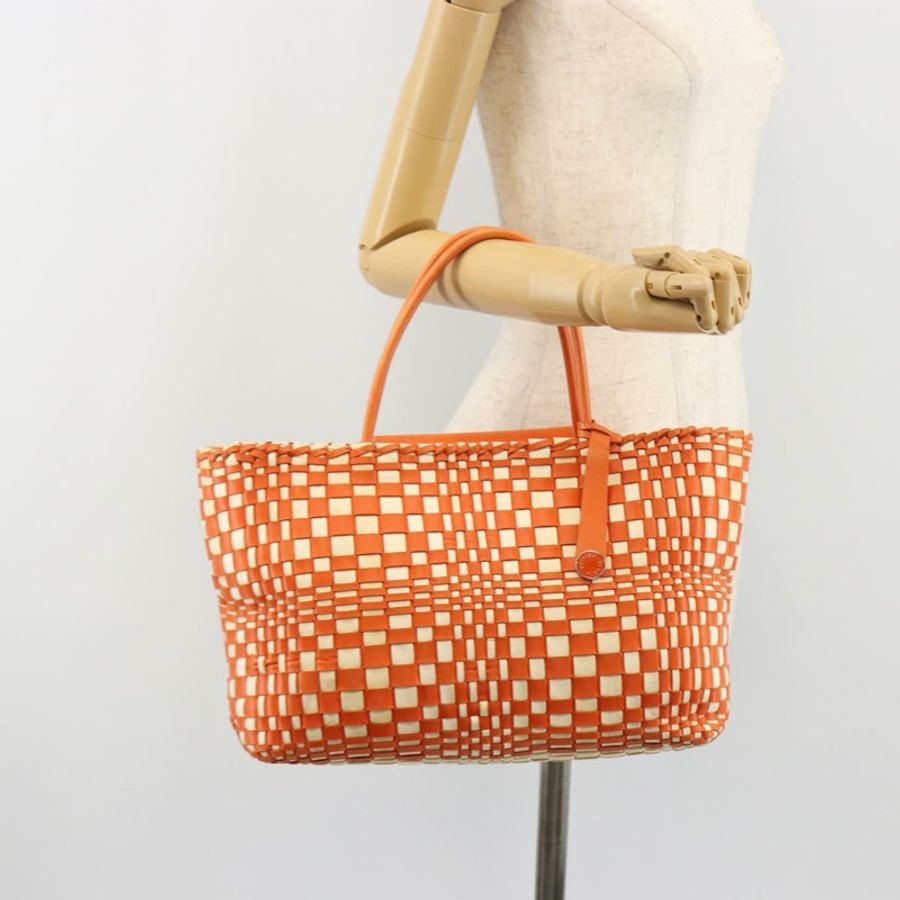 【日本直送】BOTTEGA VENETA INTRECCIATO 手袋皮革橙色銀色正品 am11786A-22