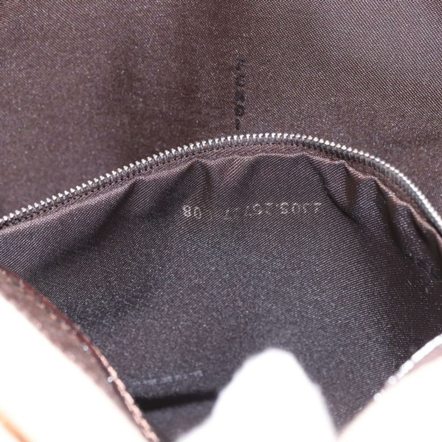【日本直送】FENDI Zucca帆布Mamma Baguette肩背包 米色 銀色 正品 184984SAV-10