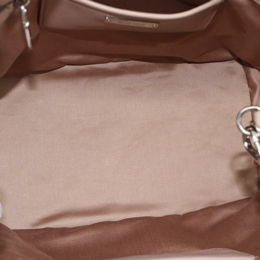 【日本直送】Miu Miu Matelasse 手袋 皮革 兩用 粉紅色 銀色 正品 184822SAM-9
