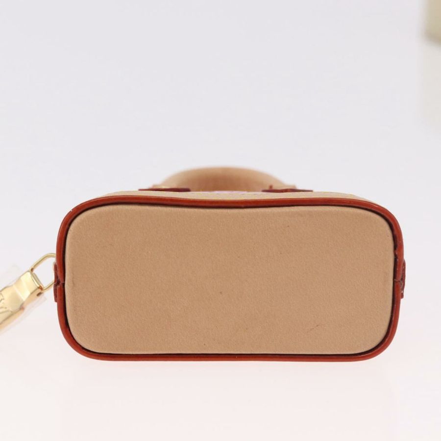 【日本直送】路易威登 Monogram Vernis Micro Alma 粉紅色包飾 M01706 LV 正品 185054SAM-4