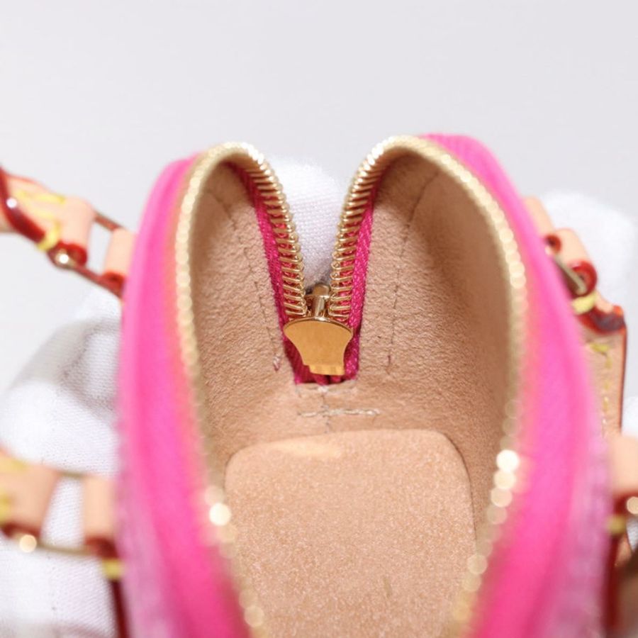 【日本直送】路易威登 Monogram Vernis Micro Alma 粉紅色包飾 M01706 LV 正品 185054SAM-20