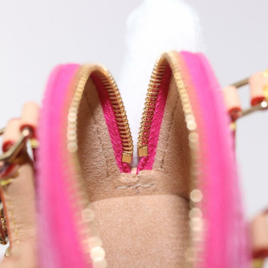 【日本直送】路易威登 Monogram Vernis Micro Alma 粉紅色包飾 M01706 LV 正品 185054SAM-21