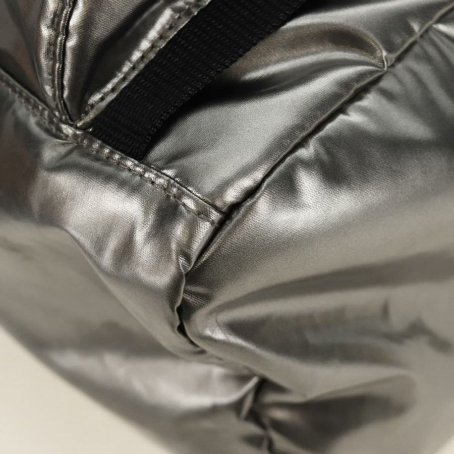 【日本直送】PRADA 雙肩包 PVC 帆布 銀色 正品 184815M-17