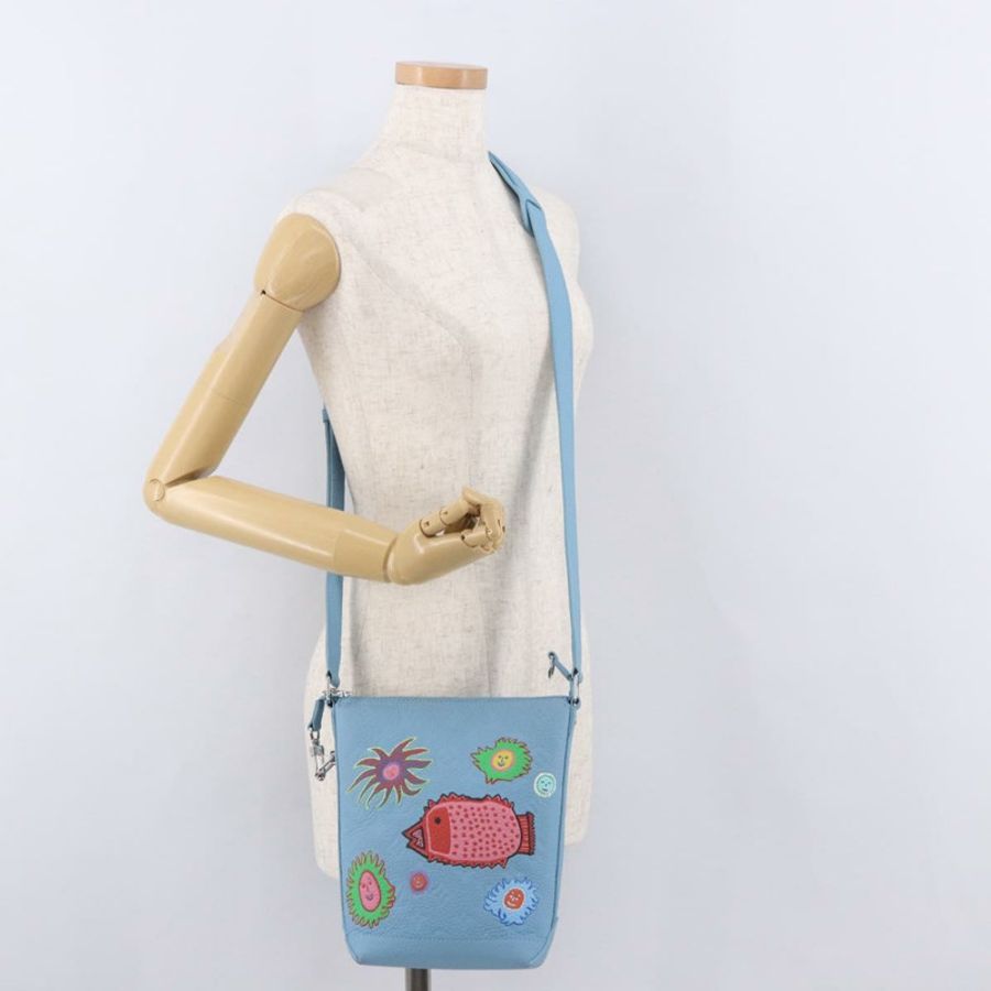 【日本直送】路易威登 Monogram Yayoi Kusama Hobo Cruiser 手袋 藍色 M21716 正品 184962SM-23