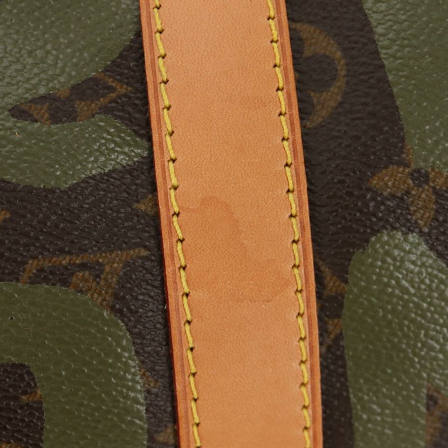 【日本直送】路易威登 Monogram Graffiti Keepall 50 波士頓包 卡其色 M92196 正品 184999SV-2