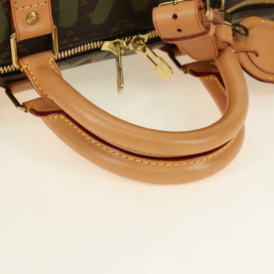 【日本直送】路易威登 Monogram Graffiti Keepall 50 波士頓包 卡其色 M92196 正品 184999SV-7