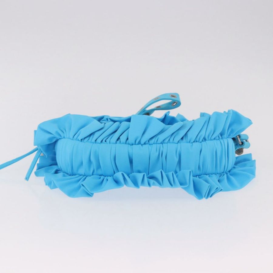 【日本直送】BALENCIAGA Le Cagolel 迷你手提包 皮革 藍色 671309 正品 184859M-4