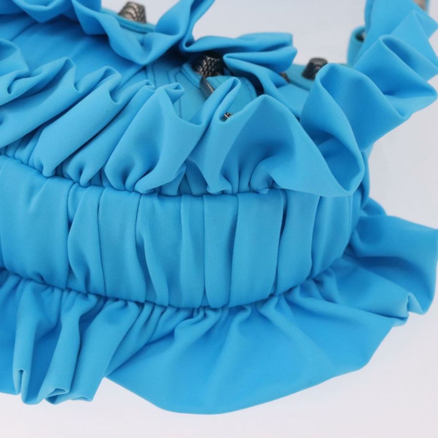 【日本直送】BALENCIAGA Le Cagolel 迷你手提包 皮革 藍色 671309 正品 184859M-13